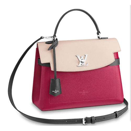 Louis Vuitton eredeti LOCKME EVER M52360 Lie De Vin Etain krém