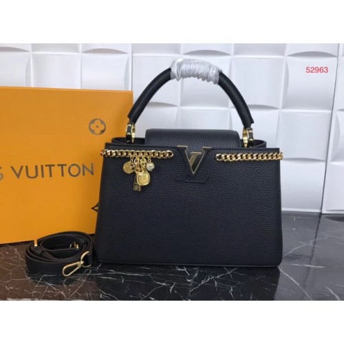 Louis Vuitton Eredeti Bőr Táska PM M52963 Fekete