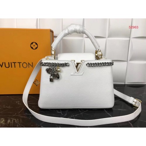Louis Vuitton Eredeti Bőr Táska PM M52963 Fehér