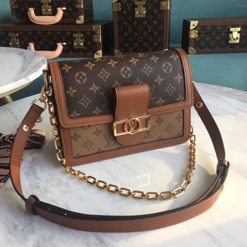 Louis Vuitton eredeti bőr Dauphine táska M44391