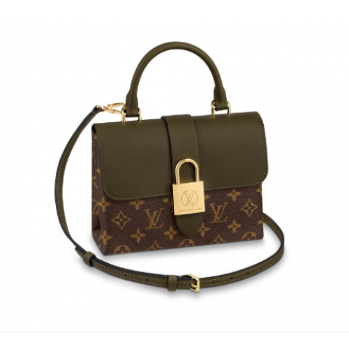 Louis Vuitton eredeti bőr táska LOCKY BB M44797 Laurier