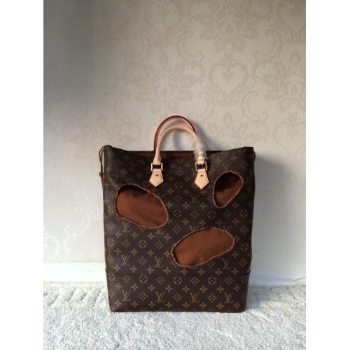 Louis Vuitton Eredeti Bőr Monogram Vászon Táska Lyukakkal Rei Kawakubo M40279