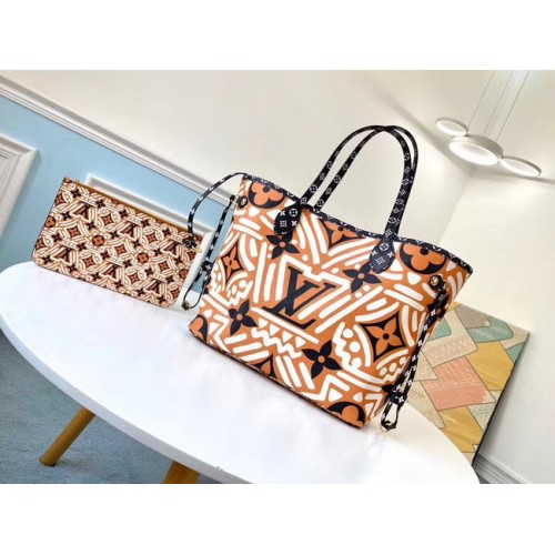 Louis Vuitton eredeti monogram vászon NEVERFULL M44676 sárga