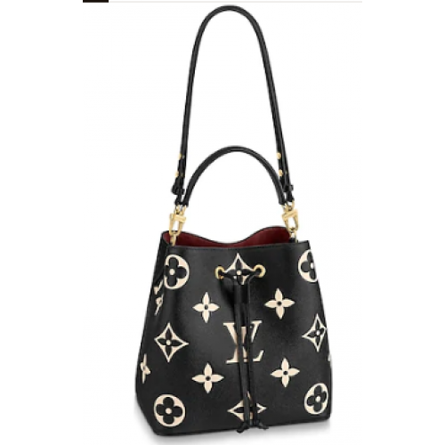 Louis Vuitton Eredeti Monogram Empreinte NEONOE M45497 FEKETE