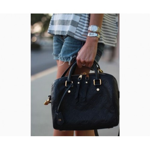 Louis Vuitton Eredeti Monogram Empreinte SPEEDY 25 42405 fekete