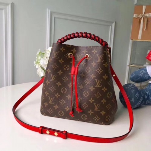 Louis Vuitton eredeti NEONOE M43985 piros