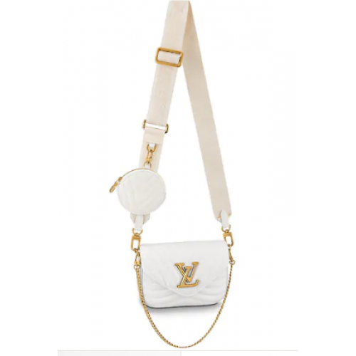 Louis Vuitton Eredeti NEW WAVE MULTI-POCHETTE TÁSKA M56461 fehér