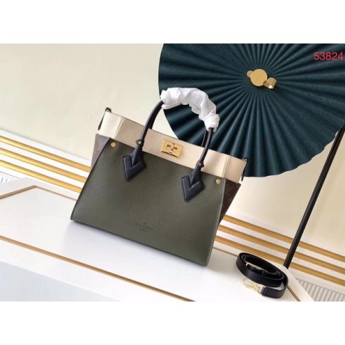 Louis Vuitton Eredeti ON MY SIDE M53824 Khaki&fekete