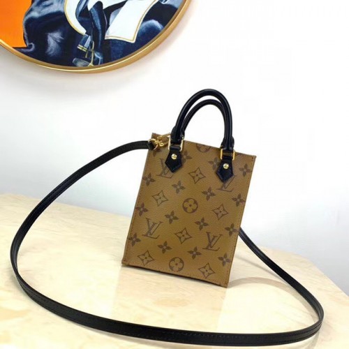 Louis Vuitton eredeti PETIT SAC PLAT monogram vászon táska M69442