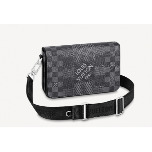 Louis Vuitton Eredeti STUDIO MESSENGER N50013 fekete