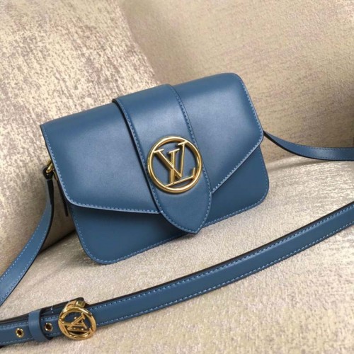 Louis Vuitton Eredeti Sima Bőr M53950 Kék
