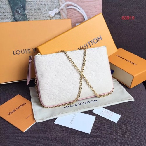 Louis Vuitton DUPLA CIPZÁRAS TÁSKA M63919 fehér