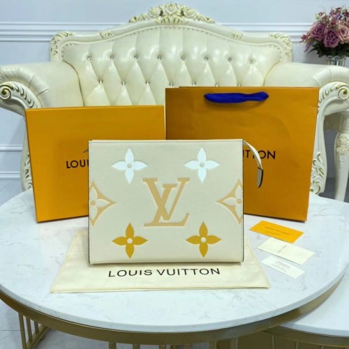 Louis Vuitton Utazótáska MM M80504 Krém Sáfrány