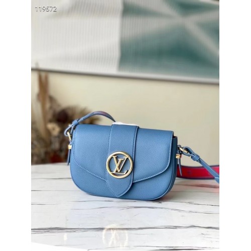 Louis Vuitton PONT 9 SOFT MM M58968 kék