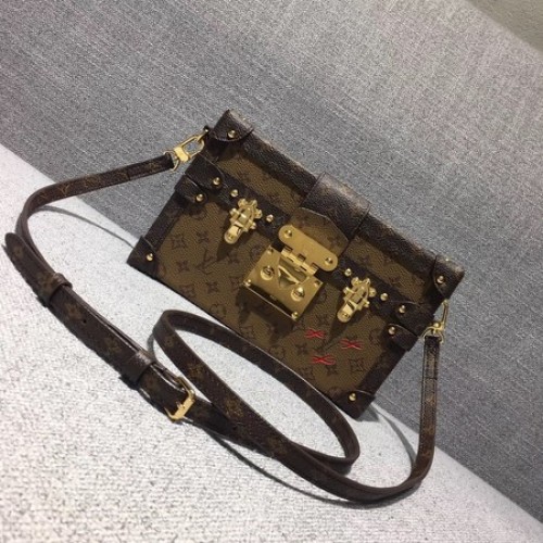 Louis Vuitton Petite Malle Monogram Vászon Táska M44154 Fordított