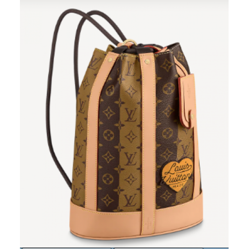 Louis Vuitton RANDONEE Messenger táska M45968 Barna