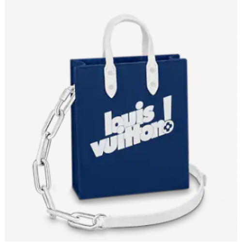 Louis Vuitton táska SAC PLAT XS M80841 kék