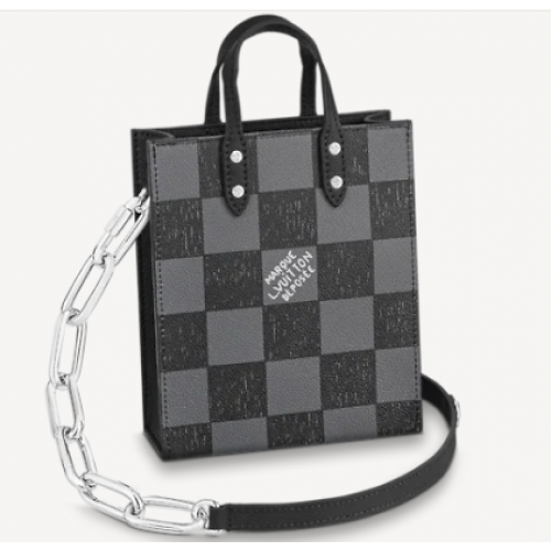 Louis Vuitton táska SAC PLAT XS N60479 fekete