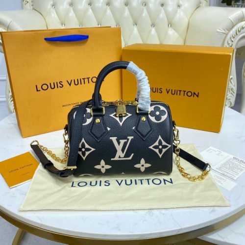 Louis Vuitton SPEEDY BANDOULIERE 20 M58953 Fekete&Bézs