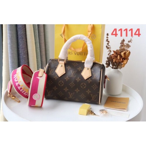 Louis Vuitton SPEEDY Monogram Canvas Táska M41114 Rózsaszín