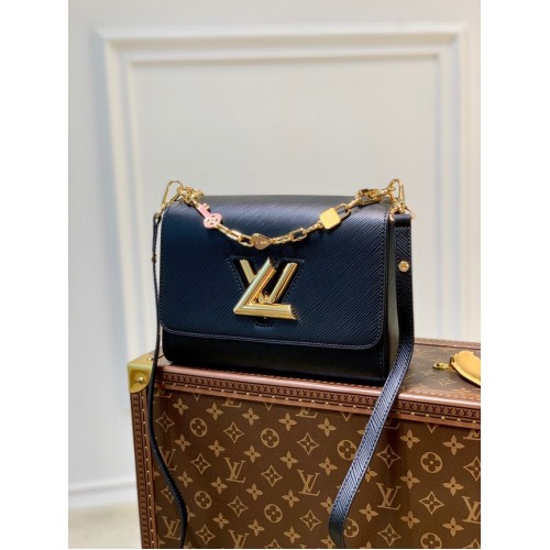 Louis Vuitton TWIST MM M20846 Fekete