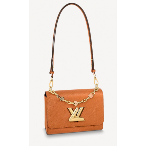 Louis Vuitton TWIST MM M20846 Arany Cipango Bézs