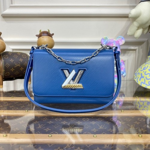 Louis Vuitton TWIST MM M50282 kék