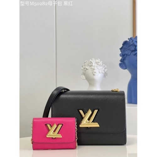 Louis Vuitton TWIST PM M59886 Fekete / Fukszia