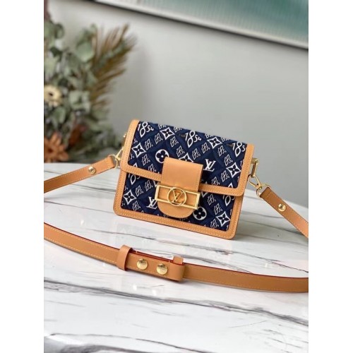 Louis Vuitton mini 1854 ÓTA DAUPHINE M57394 kék