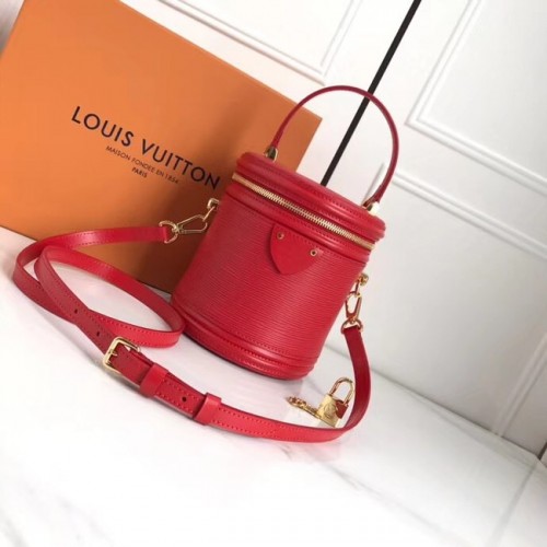 Louis Vuitton eredeti Epi Bőr CANNES M52226 piros