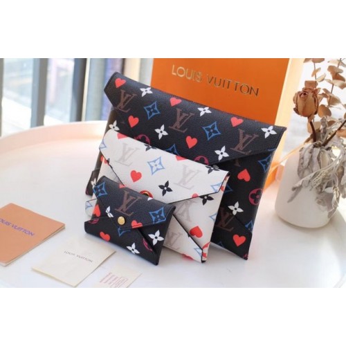 Louis Vuitton eredeti POCHETTE KIRIGAMI M67600 fekete-fehér