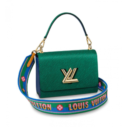Louis Vuitton csavaros közepes méretű táska M55851 Smaragdzöld
