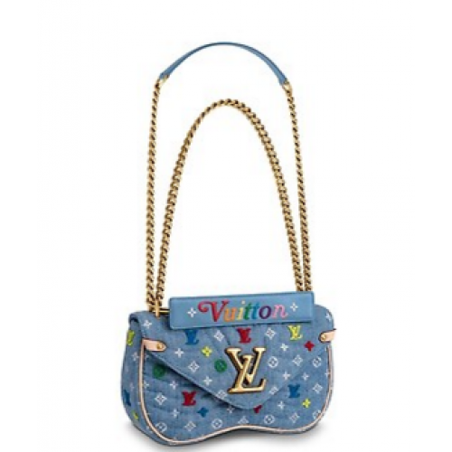 Louis vuitton NEW WAVE Medium M53692 kék