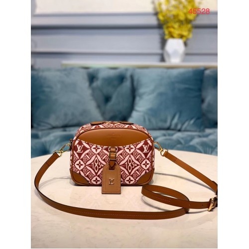 Louis vuitton eredeti bőr táska M45528 barna