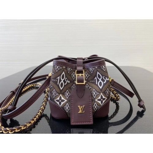 Louis vuitton eredeti bőr táska M57099 Kávé