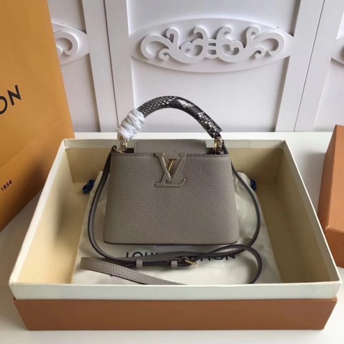 Louis vuitton eredeti CAPUCINES MINI N94047 szürke