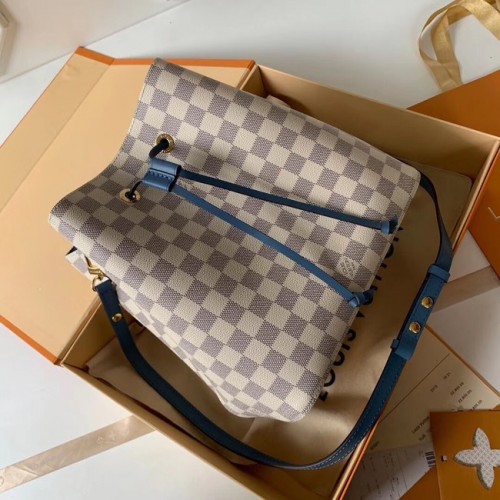 Louis Vuitton eredeti Damier Azur NEONOE táska N44022 kék