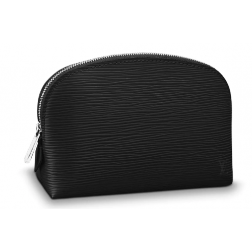 Louis vuitton eredeti Epi Bőr Kozmetikai Táska PM M52030 fekete