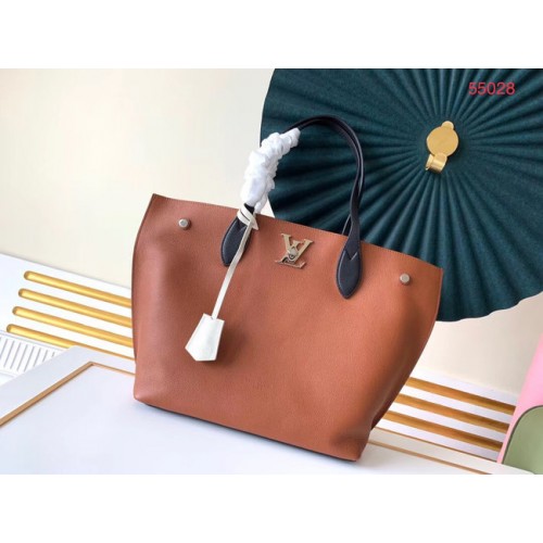 Louis vuitton eredeti LOCKME GO M55028 Camel