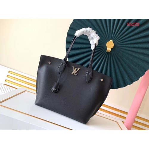 Louis vuitton eredeti LOCKME GO M55028 fekete táska