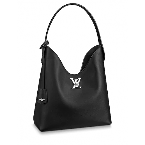 Louis vuitton eredeti LOCKME HOBO táska M52776 Noir
