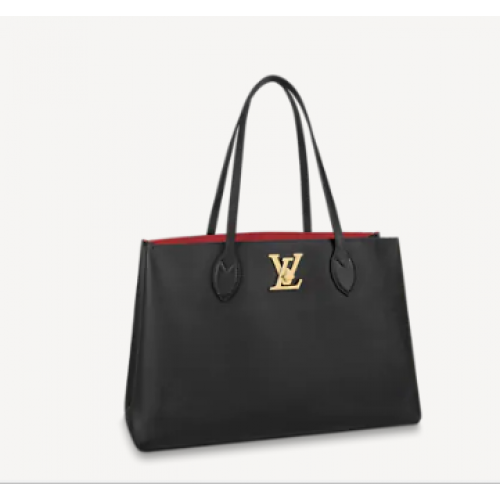 Louis vuitton eredeti LOCKME bevásárlótáska M57345 fekete