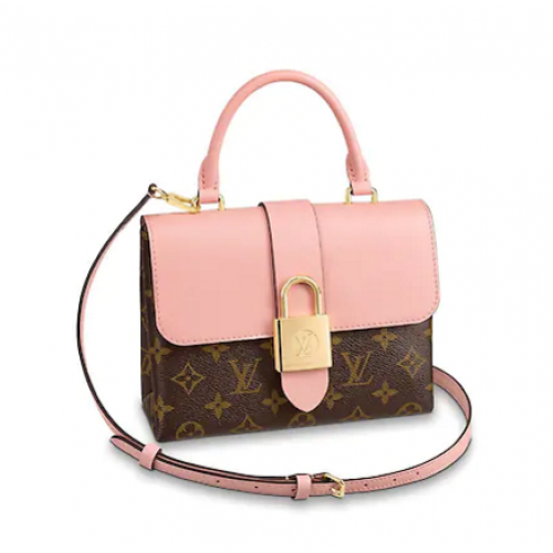Louis vuitton eredeti LOCKY BB M44080 Rózsaszín Poudre