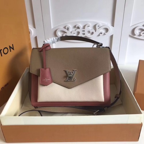 Louis vuitton eredeti MY LOCKME M54849 Fehér táska