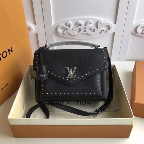 Louis vuitton eredeti MY LOCKME táska M54849 fekete