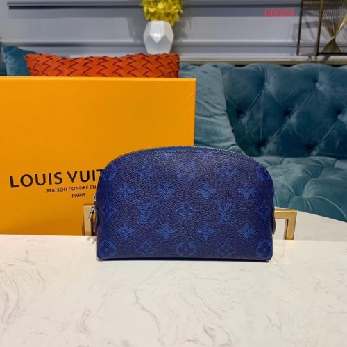 Louis vuitton eredeti Monogram KOZMETIKAI TÁSKA PM M52030 kék