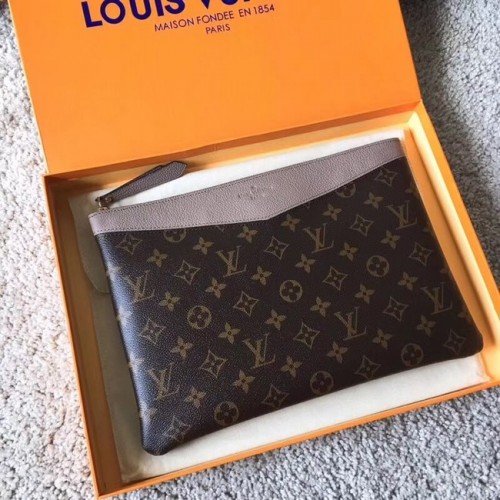 Louis vuitton eredeti monogram vászon napi táska M62048 szürke