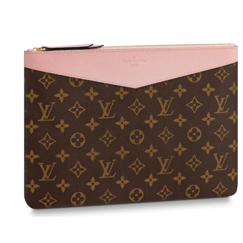 Louis vuitton eredeti monogram vászon napi táska M62048 rózsaszín