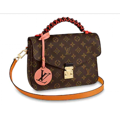 Louis vuitton eredeti monogram vászon POCHETTE METIS M43984 barna