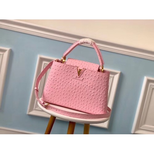 Louis vuitton eredeti strucc mintás CAPUCINES PM M53665 Eau de Rose